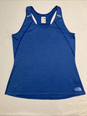 The North Face Women's Royal Blue Racerback Performance Tank Size Medium